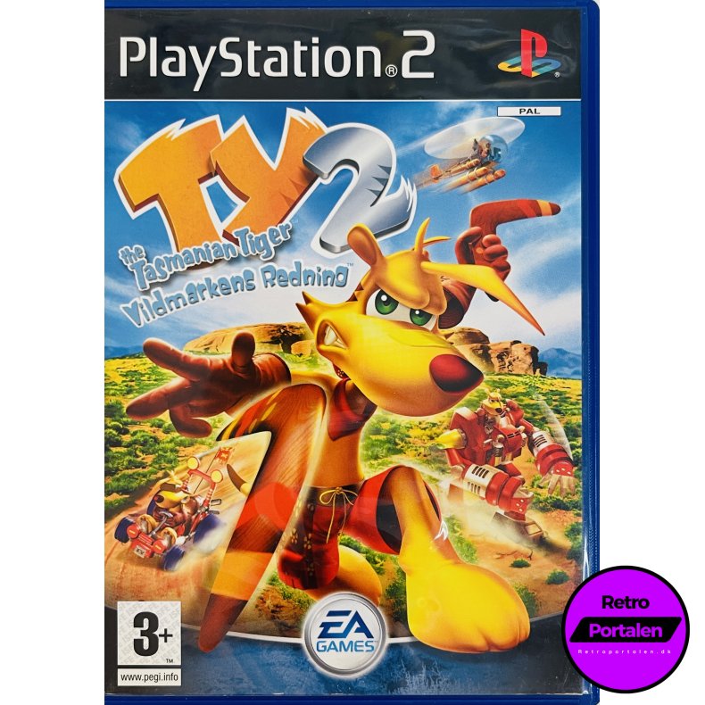 TY The Tasmanian Tiger 2: Vildmarkens Redning (PS2)