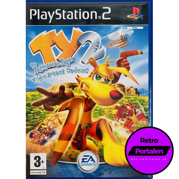 TY The Tasmanian Tiger 2: Vildmarkens Redning (PS2)