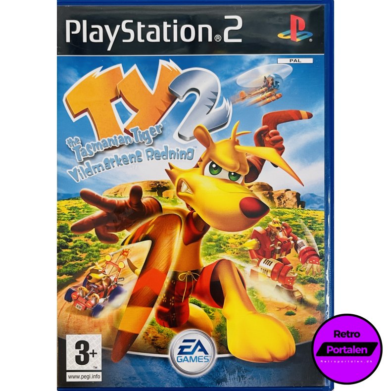 TY The Tasmanian Tiger 2: Vildmarkens Redning (PS2)