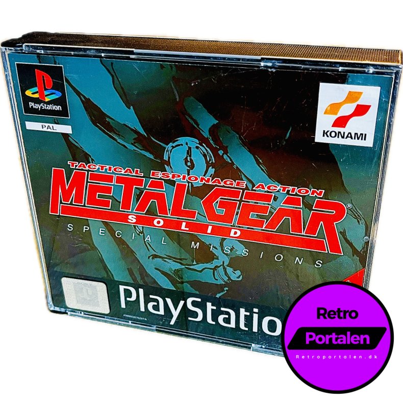 Metal Gear Solid: Special Missions (Dette Er En Udvidelse - Kr�ver "Det Originale Metal Gear Solid Spil") (PS1)