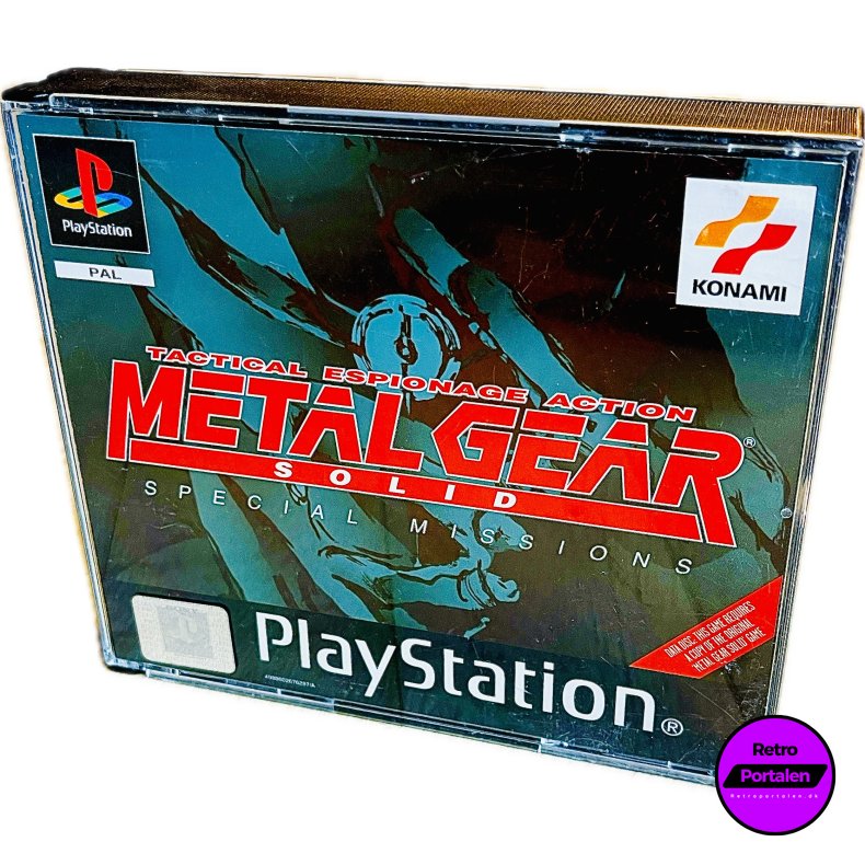 Metal Gear Solid: Special Missions (Dette Er En Udvidelse - Kr�ver "Det Originale Metal Gear Solid Spil") (PS1)