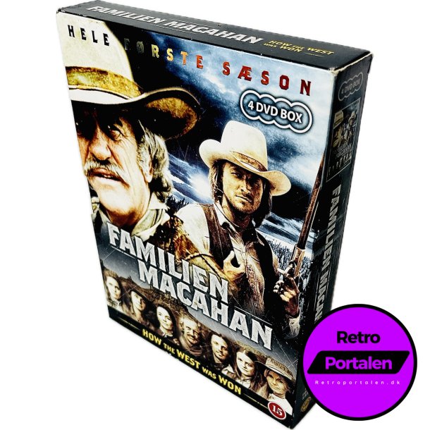 Familien Macahan (How The West Was Won) (Hele Frste Sson) (4 Disc) (DVD)