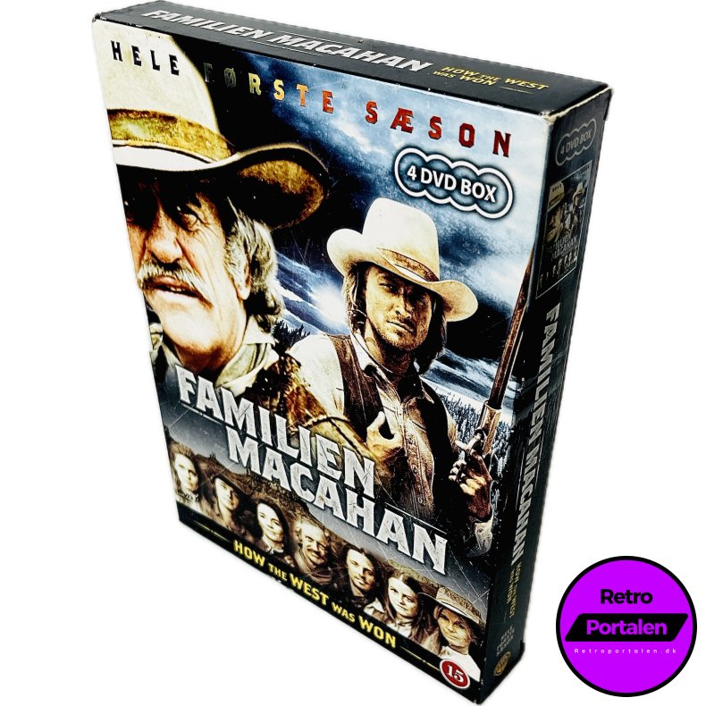Familien Macahan (How The West Was Won) (Hele F�rste S�son) (4 Disc) (DVD)