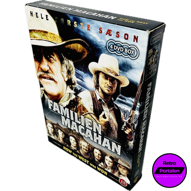 Familien Macahan (How The West Was Won) (Hele Frste Sson) (4 Disc) (DVD)