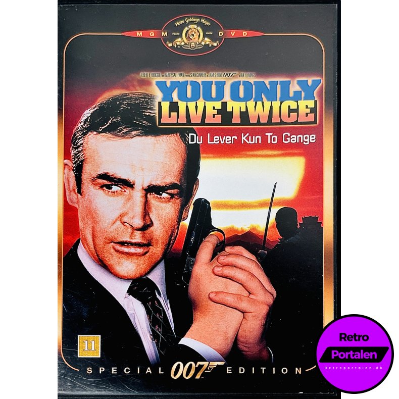 You Only Live Twice (Du Lever Kun To Gange) (DVD)