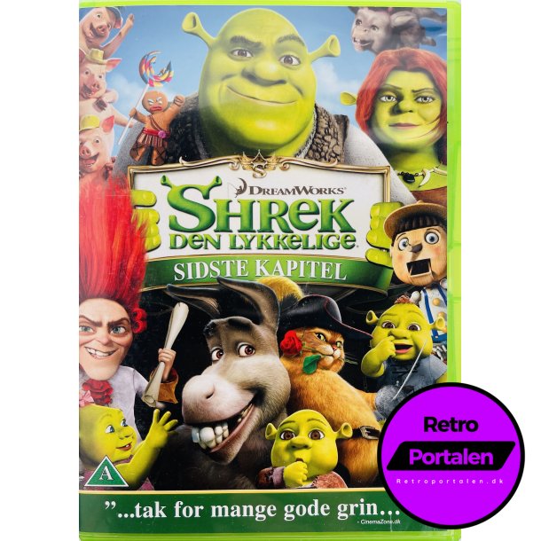 Shrek Den Lykkelige: Sidste Kapitel (DVD)