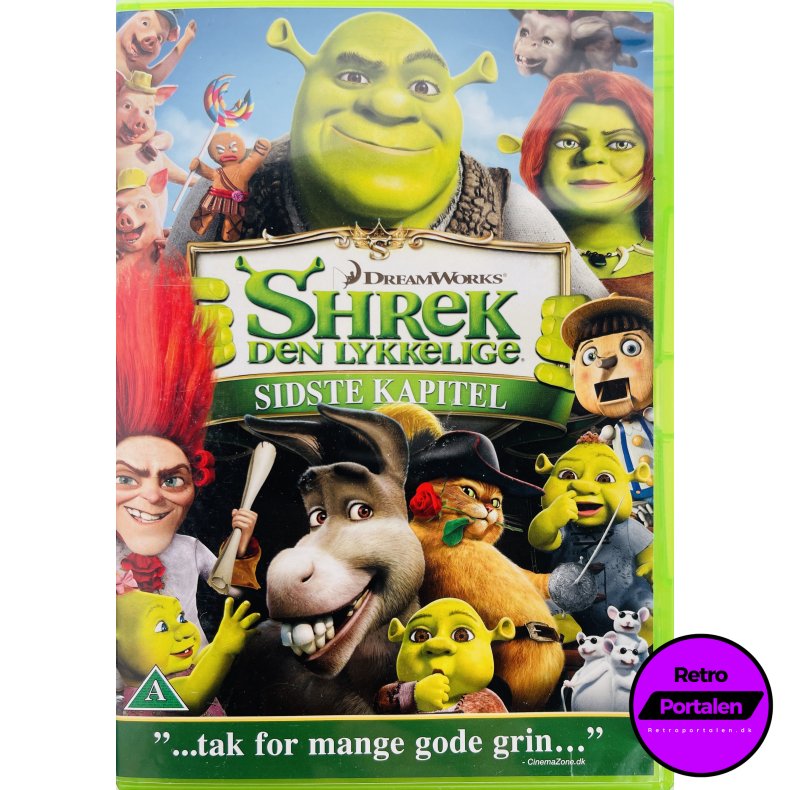 Shrek Den Lykkelige: Sidste Kapitel (DVD)