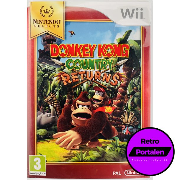 Donkey Kong Country Returns (Nintendo Selects) (Wii)