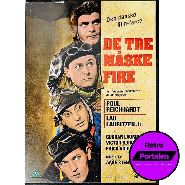 De Tre Mske Fire (DVD)