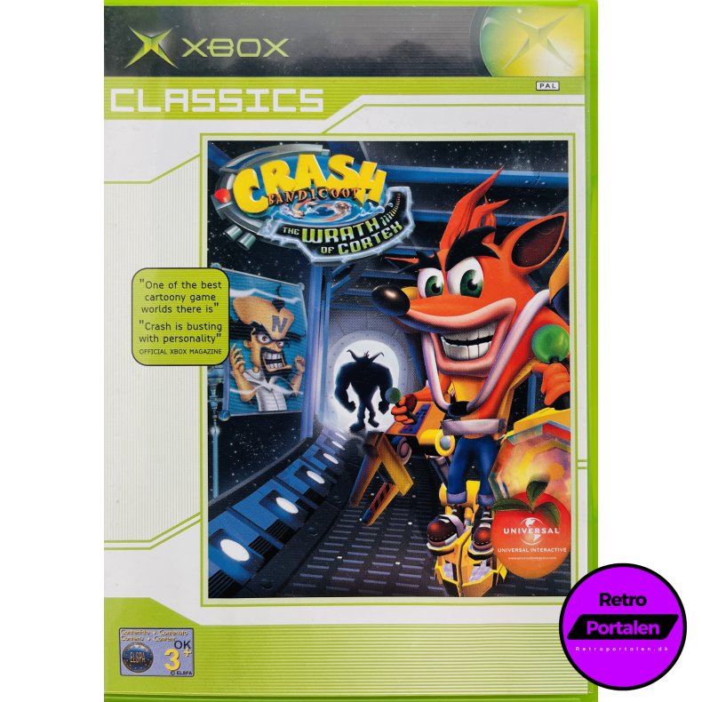 Crash Bandicoot The Wrath Of Cortex (Classics) (Xbox)