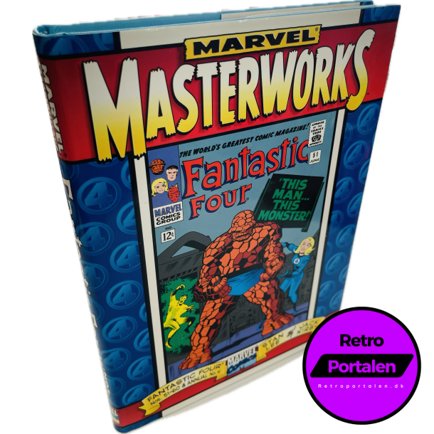 Fantastic Four Marvel Masterworks (Stan Lee / Jack Kirby) (Engelsk) (Marvel) (Tegneserie)