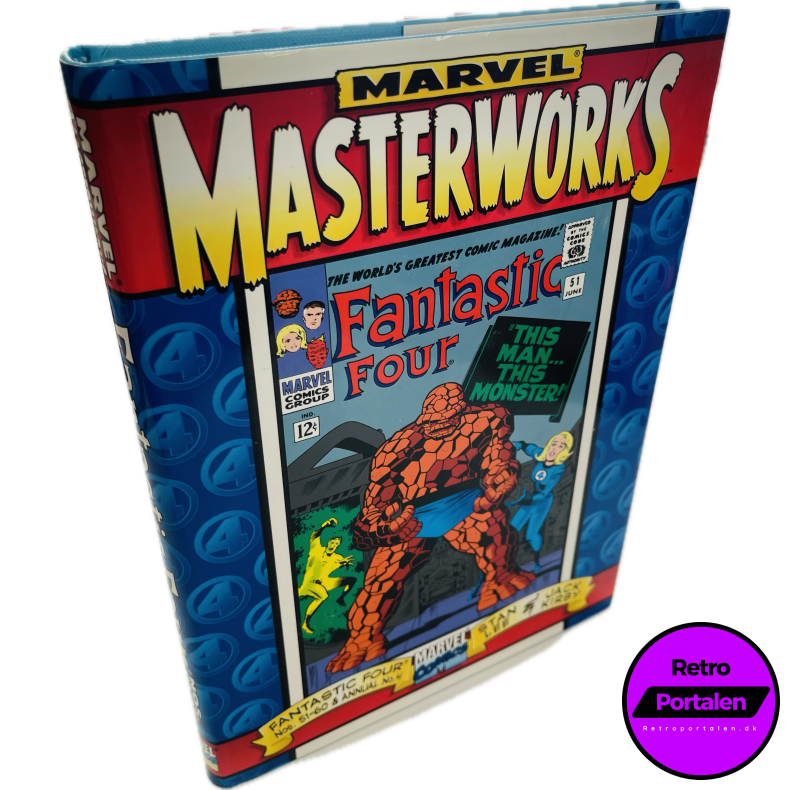 Fantastic Four Marvel Masterworks (Stan Lee / Jack Kirby) (Engelsk) (Marvel) (Tegneserie)