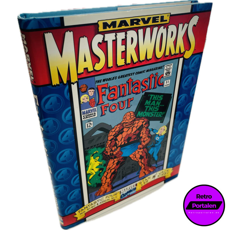 Fantastic Four Marvel Masterworks (Stan Lee / Jack Kirby) (Engelsk) (Marvel) (Tegneserie)