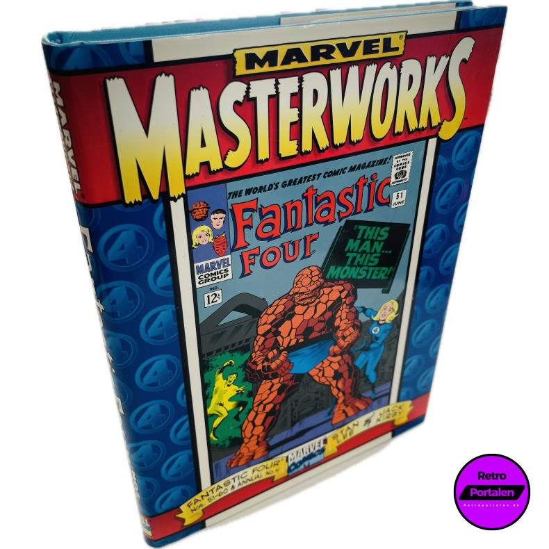 Fantastic Four Marvel Masterworks (Stan Lee / Jack Kirby) (Engelsk) (Marvel) (Tegneserie)