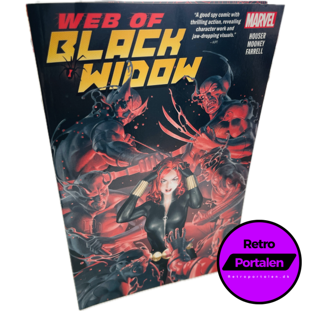 The Web Of Black Widow (Engelsk) (Marvel) (Tegneserie)