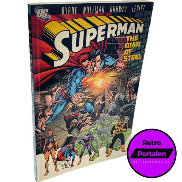 Superman: The Man Of Steel Vol. 4 (Byrne/Wolfman/Ordway/Levitz) (Engelsk) (DC Comics) (Tegneserie)