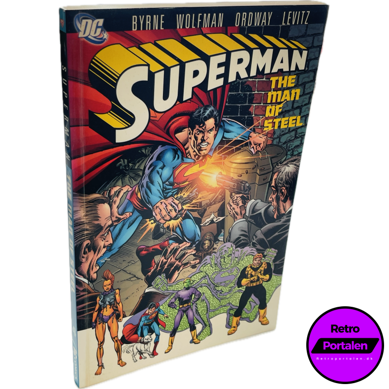 Superman: The Man Of Steel Vol. 4 (Byrne/Wolfman/Ordway/Levitz) (Engelsk) (DC Comics) (Tegneserie)