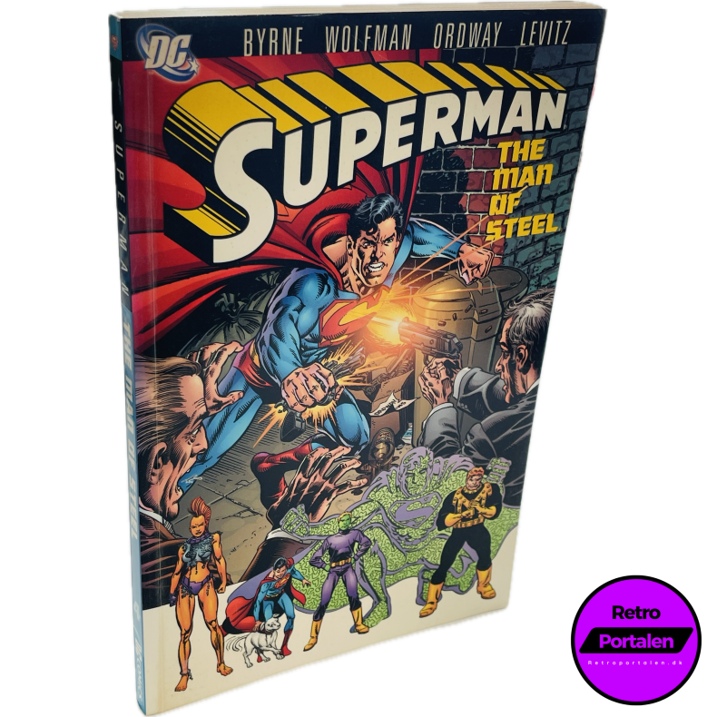 Superman: The Man Of Steel Vol. 4 (Byrne/Wolfman/Ordway/Levitz) (Engelsk) (DC Comics) (Tegneserie)
