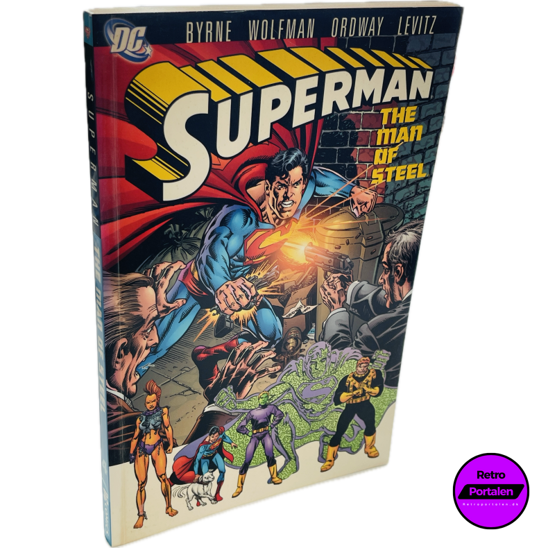 Superman: The Man Of Steel Vol. 4 (Byrne/Wolfman/Ordway/Levitz) (Engelsk) (DC Comics) (Tegneserie)