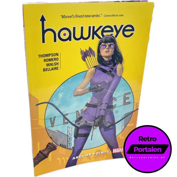 Hawkeye: Kate Bishop Anchor Point Vol. 1 (Thompson/Romero/Walsh) (Engelsk) (Marvel) (Tegneserie)