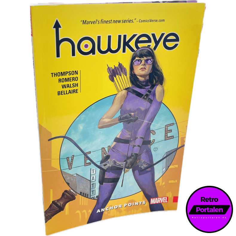 Hawkeye: Kate Bishop Anchor Point Vol. 1 (Thompson/Romero/Walsh) (Engelsk) (Marvel) (Tegneserie)