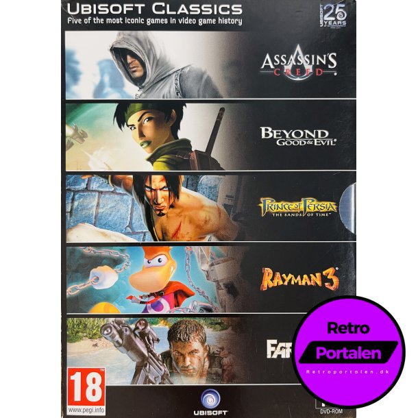 Assassins Creed + Beyond Good &amp; Evil + Prince Of Persia + Rayman 3 + Farcry (PC)