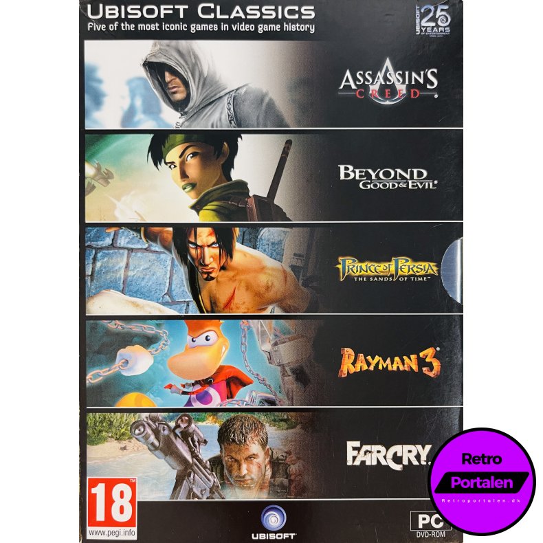 Assassins Creed + Beyond Good &amp; Evil + Prince Of Persia + Rayman 3 + Farcry (PC)