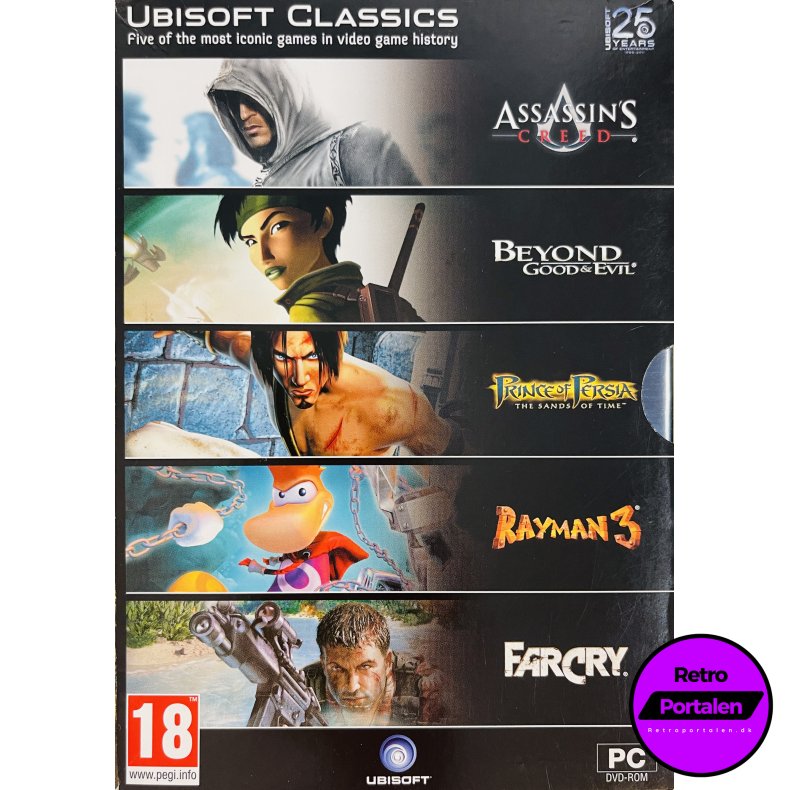Assassins Creed + Beyond Good &amp; Evil + Prince Of Persia + Rayman 3 + Farcry (PC)