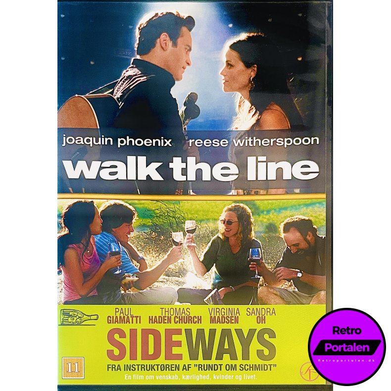 Walk The Line + Sideways (2 Disc) (DVD)