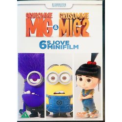 Grusomme Mig &amp; Grusomme Mig 2 (6 Sjove Minifilm) (DVD)