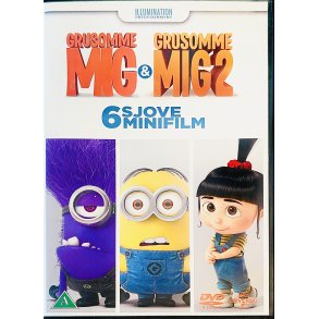 Grusomme Mig & Grusomme Mig 2 (6 Sjove Minifilm) (DVD)