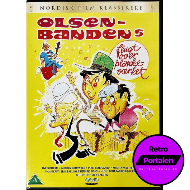 Olsen Bandens Flugt Over Plankevrket (DVD)