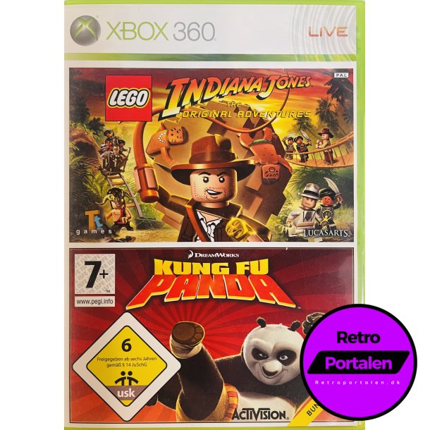 LEGO Indiana Jones + Kung Fu Panda (Xbox 360)