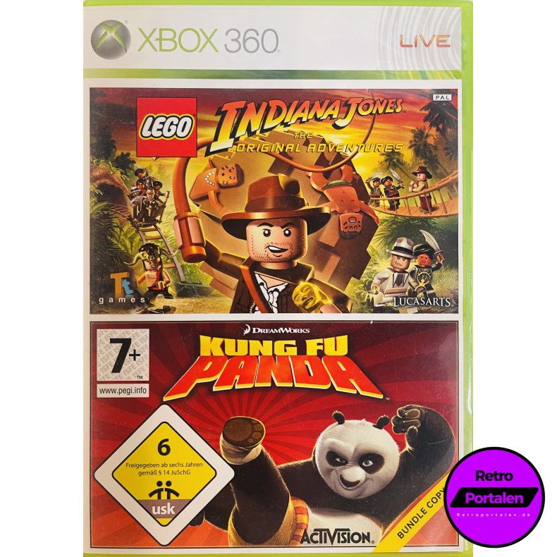 LEGO Indiana Jones + Kung Fu Panda (Xbox 360)