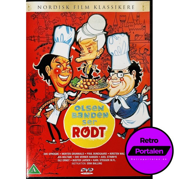 Olsen Banden Ser Rdt (DVD)
