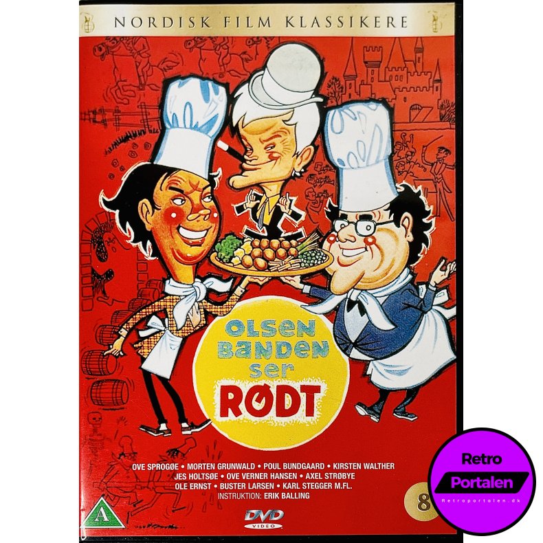 Olsen Banden Ser R�dt (DVD)