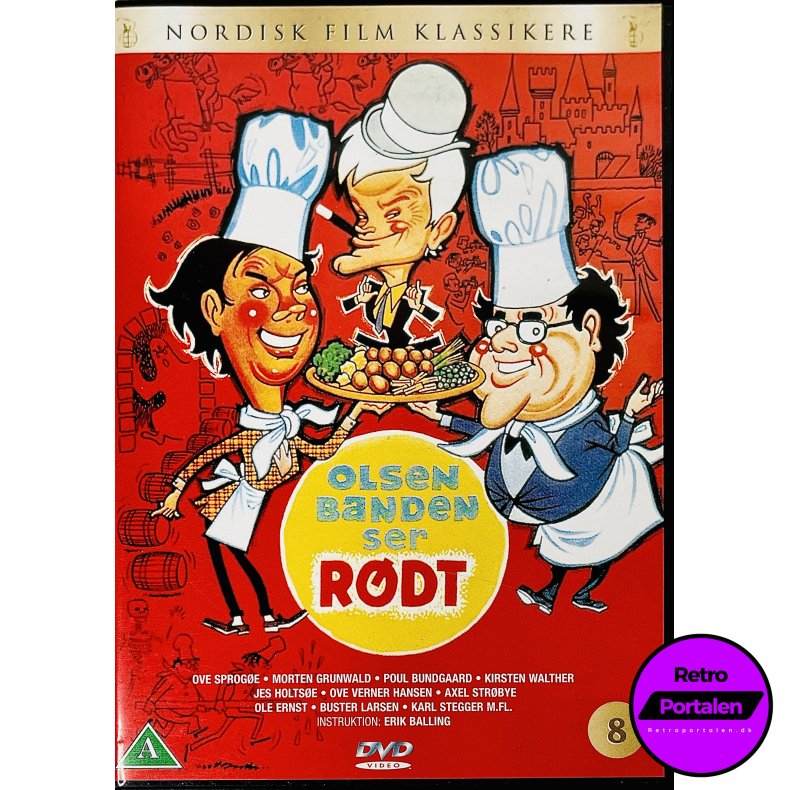 Olsen Banden Ser Rdt (DVD)