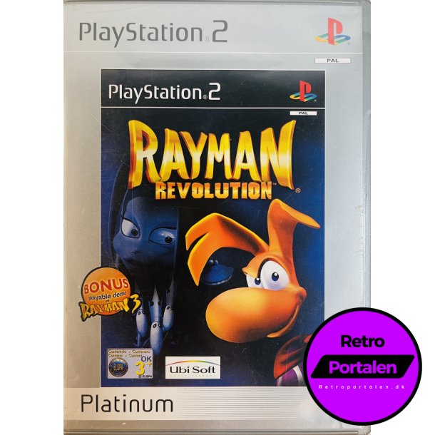 Rayman Revolution (Platinum) (PS2)