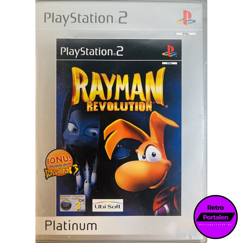 Rayman Revolution (Platinum) (PS2)
