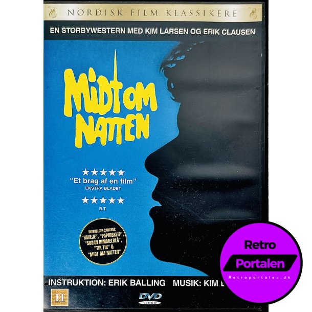 Midt Om Natten (Kim Larsen &amp; Erik Clausen) (DVD)