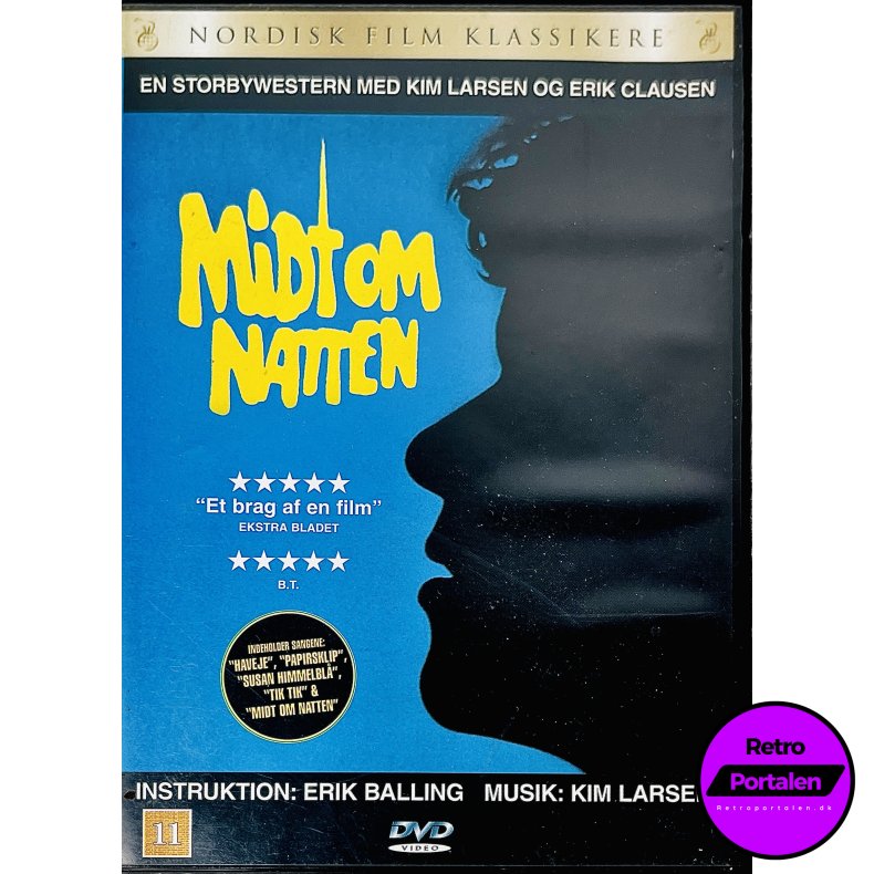 Midt Om Natten (Kim Larsen &amp; Erik Clausen) (DVD)