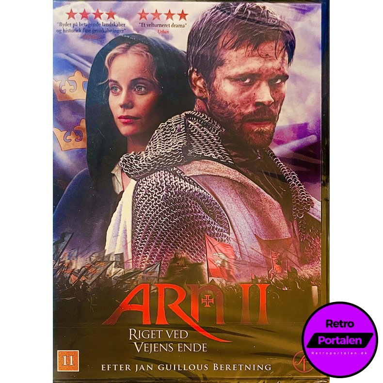 Arn 2: Riget Ved Vejens Ende (DVD) (NY)