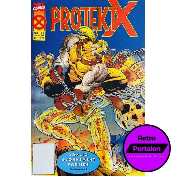 Projekt X 1996 Nr. 66 (Dansk) (Marvel Comics) (Tegneserie)