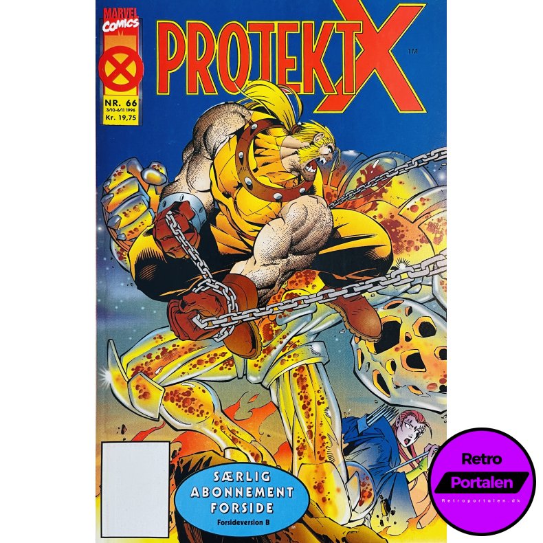 Projekt X 1996 Nr. 66 (Dansk) (Marvel Comics) (Tegneserie)