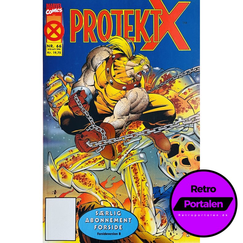 Projekt X 1996 Nr. 66 (Dansk) (Marvel Comics) (Tegneserie)