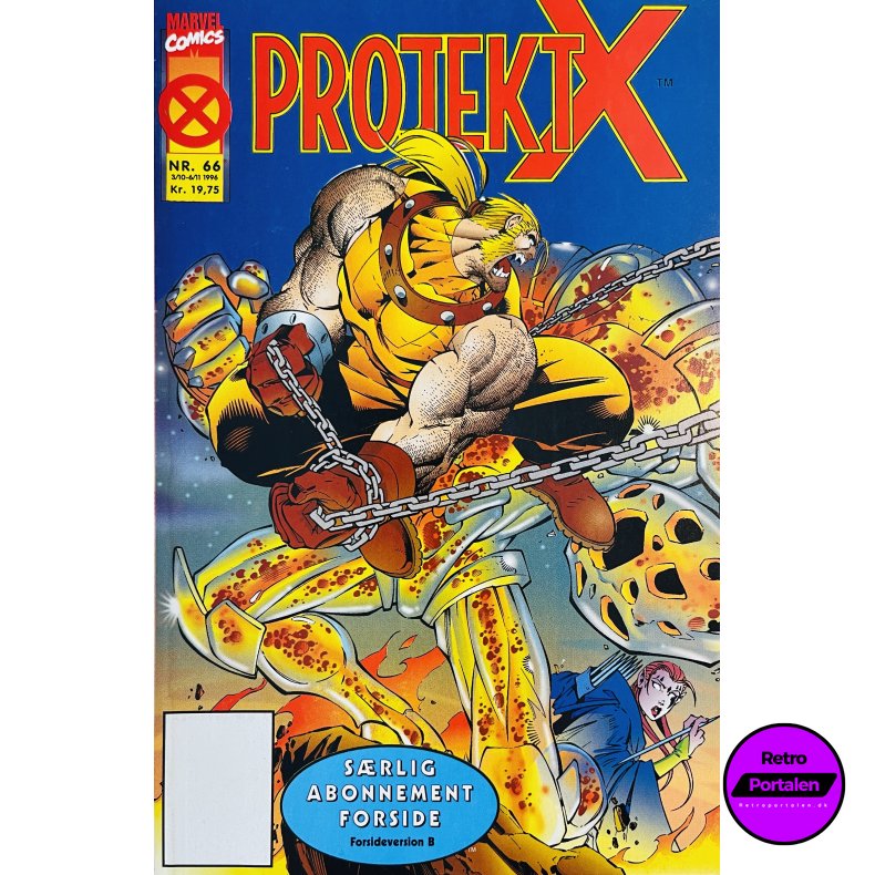 Projekt X 1996 Nr. 66 (Dansk) (Marvel Comics) (Tegneserie)