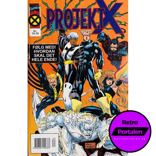 Project X 1996 Nr. 67 (Dansk) (Marvel Comics) (Tegneserie)