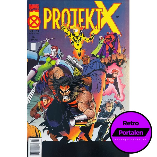 Projekt X 1996 Nr. 65 (Dansk) (Marvel Comics) (Tegneserie)