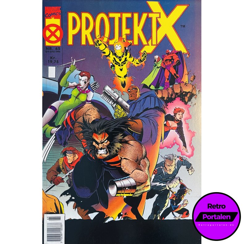 Projekt X 1996 Nr. 65 (Dansk) (Marvel Comics) (Tegneserie)