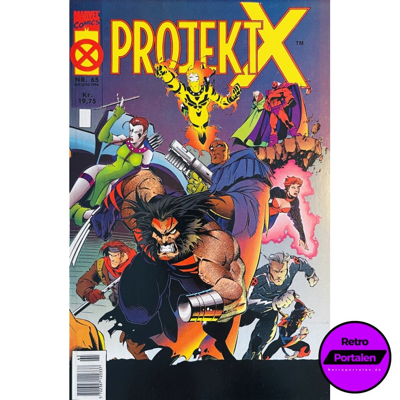 Projekt X 1996 Nr. 65 (Dansk) (Marvel Comics) (Tegneserie)